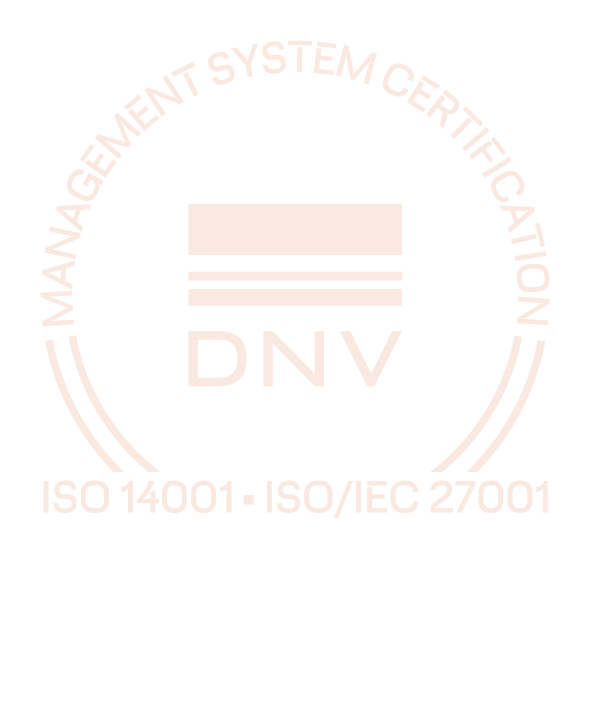DNV management system certification: ISO 14001, ISO/IEC 27001