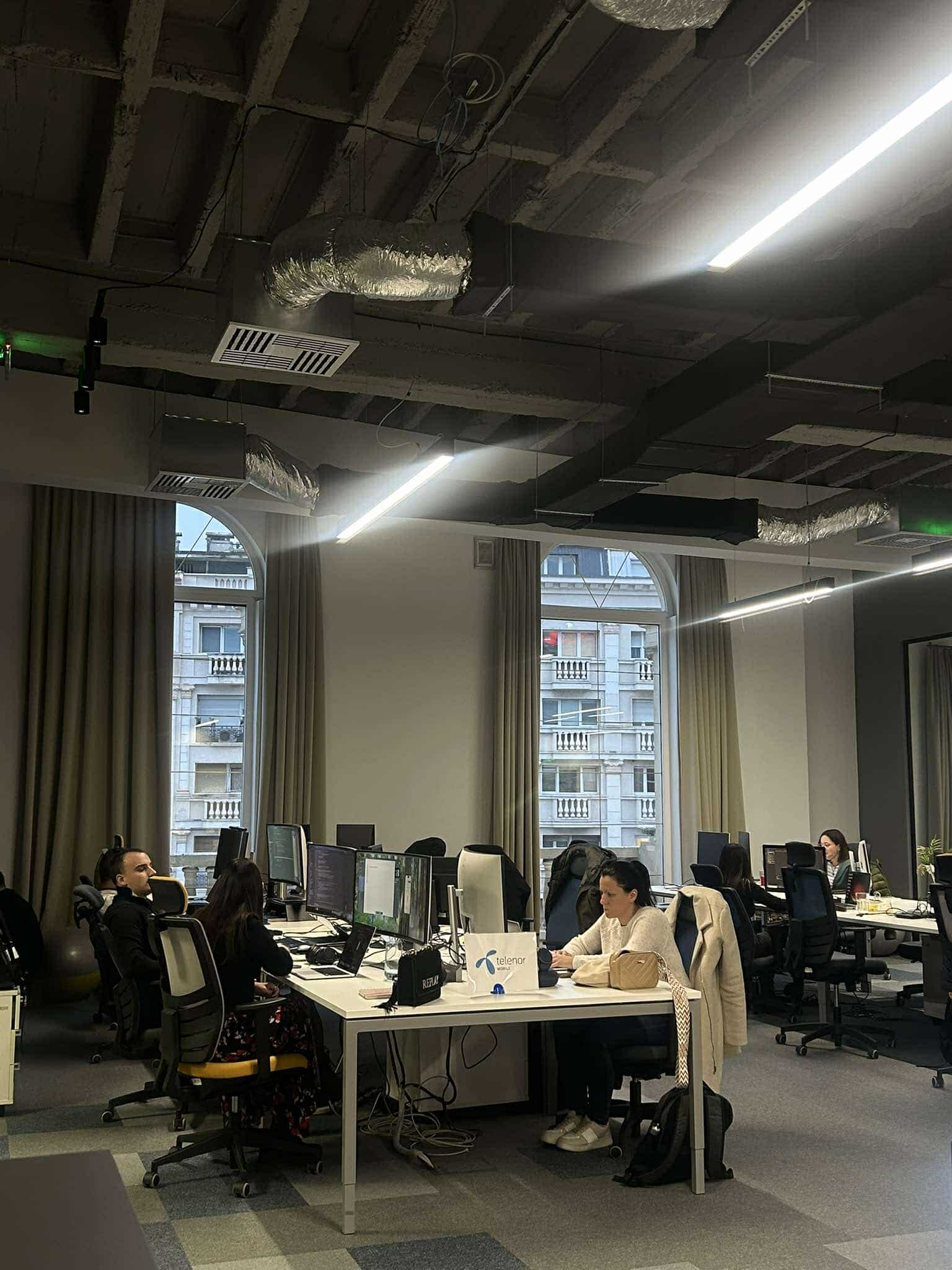 Office setting.